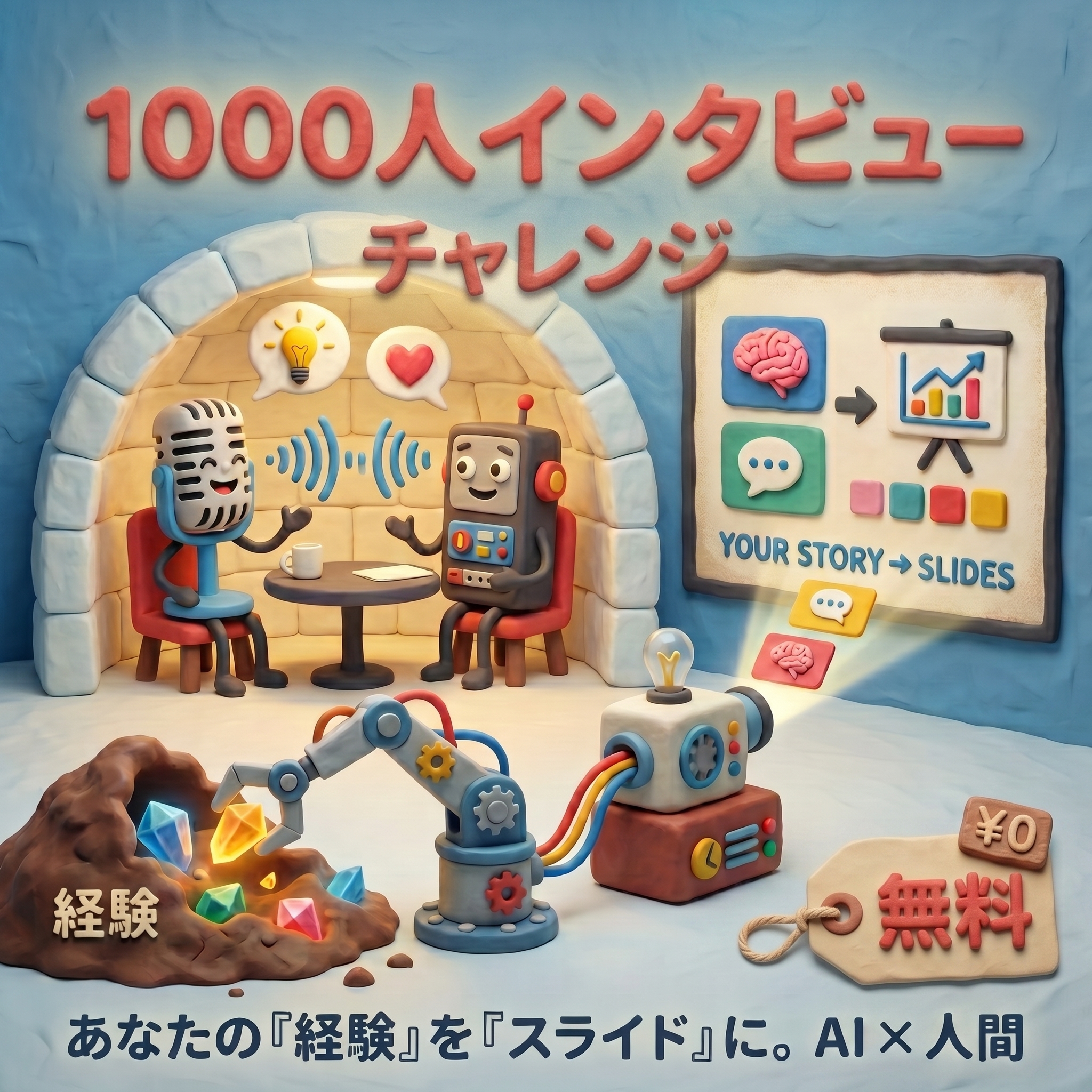 1000人インタビューチャレンジ